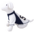  DOG FANTASY Tričko sport 57 XL bielo-modré 