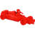 Hračka Kiwi Walker latex Formule pískací červená 19cm