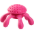 Hračka Kiwi Walker TPR guma chobotnice růžová 12cm