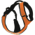 Postroj ZOLUX Canisport oranžový M