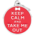 Známka My Family Charms popis KEEP CALM/OUT