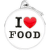MyFamily známka gravírovacia I love food
