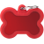 Známka My Family kost červená s gumou