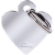 Známka My Family Basic srdce malé chrom