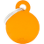 Známka My Family Basic kolečko malé oranžové