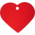 Медальон – Heart Large, Red