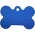 Medaljons – Bone Large, Dark Blue