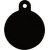 Medaljons – Circle Large, Black