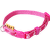 Obojek popruh TLAPKY 10mm x 26-35cm fuchsie