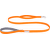 Vodítko pro psy Amiplay Samba oranžové XL 150 cm × 2,5 cm