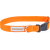Obojek pro psy Amiplay Samba nastavitelný oranžový M 25–40 cm × 2 cm