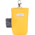 Pouzdro na sáčky na psí exkrementy Amiplay Samba žluté 6 × 2 × 11 cm