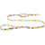 Vodítko pre psov Amiplay BeHappy Donut M 150 cm × 2 cm
