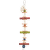 Rotaļlieta putniem – TRIXIE Wooden toy with leather and pearls, 28 cm