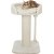Mājiņa kaķiem – TRIXIE Klara Scratching Post XXL, 100 cm, Cream