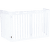 Bránka pre psy Trixie 4 diely 60–160×75 cm biela