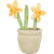 Hračka Trixie narcis 25cm