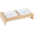 Statīvs ar bļodām – Pawise Natural Feeder, white, 2 x 200 ml