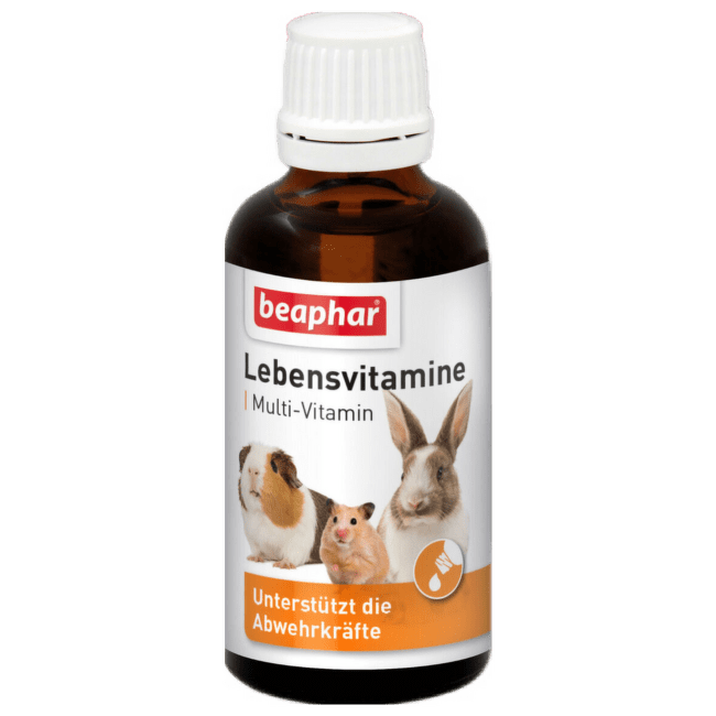 Papildbarība grauzējiem – Beaphar Lebensvitamine, 50 ml