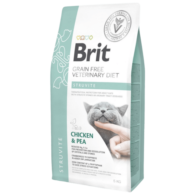 Ветеринарный корм для кошек – Brit Veterinary Diet, Cat Struvite, 5 кг