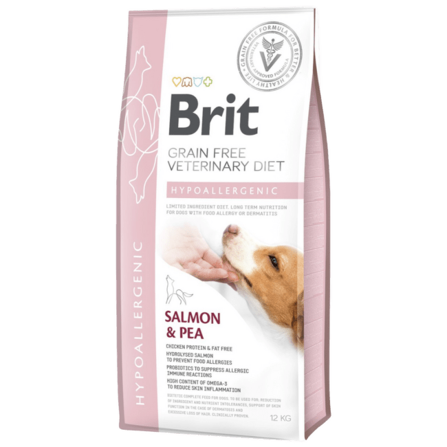 Ветеринарный корм для собак – Brit Veterinary Diet, Dog Hypoallergenic, 12 кг