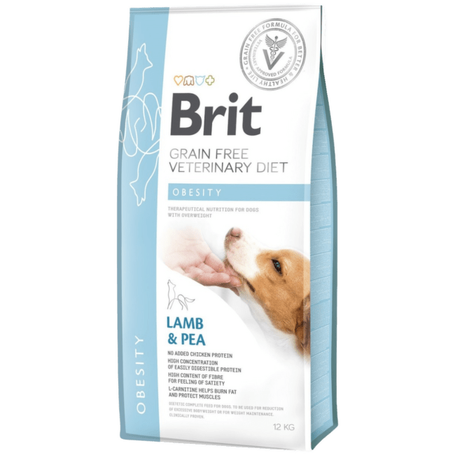 Ветеринарный корм для собак – Brit Veterinary Diet, Dog Obesity, 12 кг