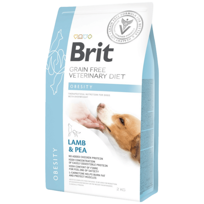 Ветеринарный корм для собак – Brit Veterinary Diet, Dog Obesity, 2 кг