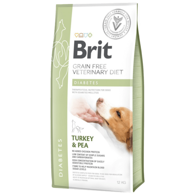 Ветеринарный корм для собак – Brit Veterinary Diet, Dog Diabetes, 12 кг