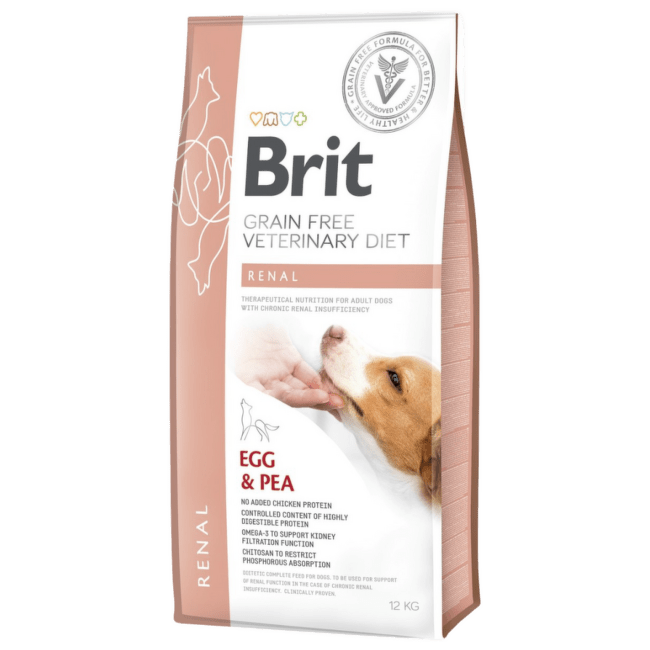 Ветеринарный корм для собак – Brit Veterinary Diet, Dog Renal, 12 кг