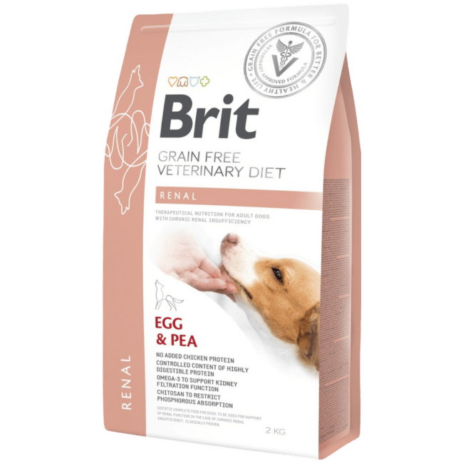Ветеринарный корм для собак – Brit Veterinary Diet, Dog Renal, 2 кг