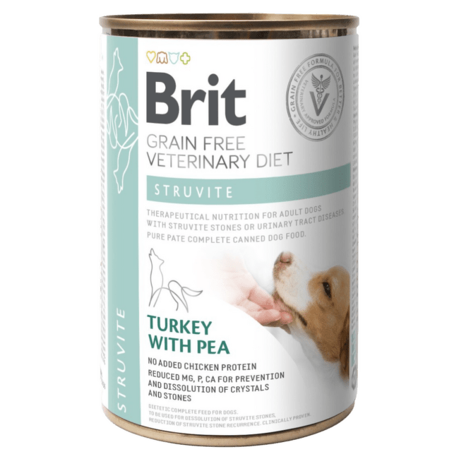 Veterinārie konservi suņiem – Brit Veterinary Diet, Dog Struvite, 400 g