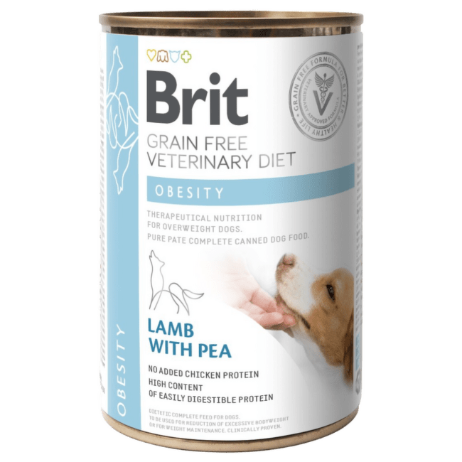 Ветеринарные консервы для собак – Brit Veterinary Diet, Dog Obesity, 400 г