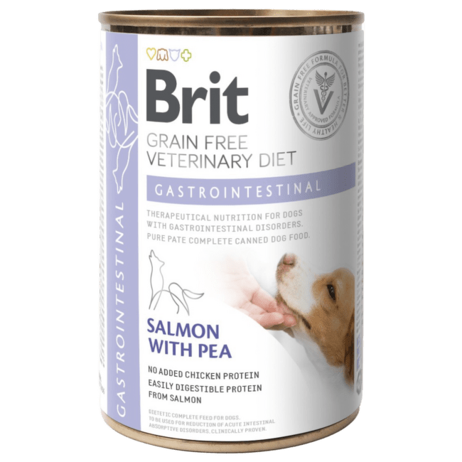 Veterinārie konservi suņiem – Brit Veterinary Diet, Dog Gastrointestinal, 400 g