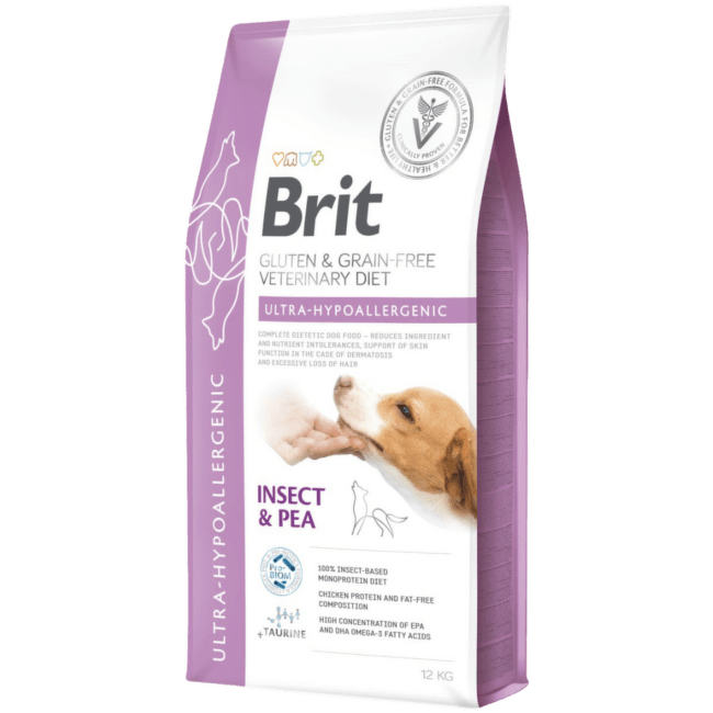 Ветеринарный корм для собак – Brit Veterinary Diet, Dog Ultra – Hypoallergenic, 12 кг