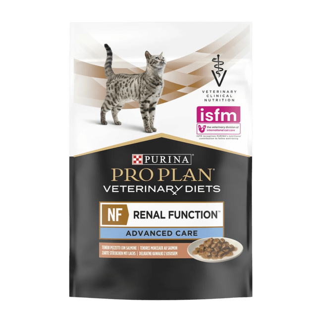 Ветеринарные консервы для кошек – Pro Plan Veterinary Diets, NF AC Renal Function Salmon, 85 г