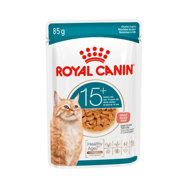 Консервы для кошек – Royal Canin Ageing 15+ Gravy, 85 г