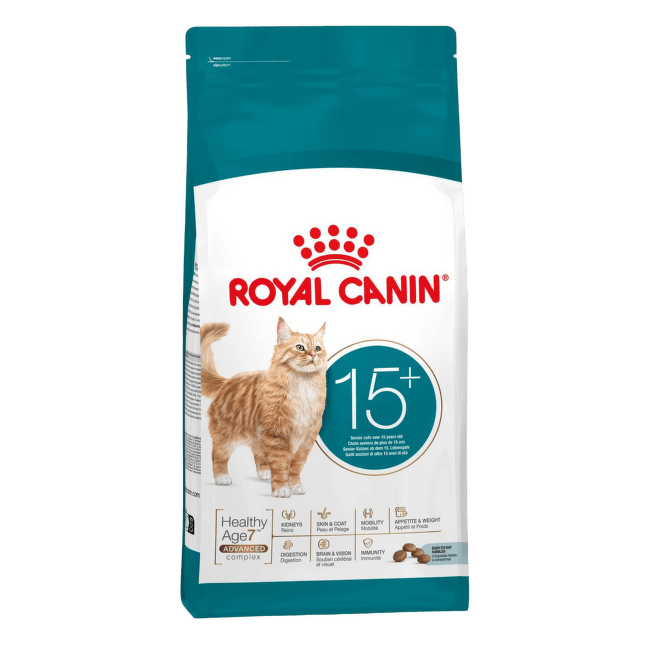 Barība kaķiem – Royal Canin Ageing 15+, 2 kg