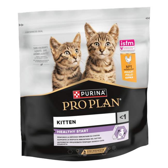 Barība kaķēniem – Pro Plan Healthy Start (Kitten), Chicken, 0,4 kg