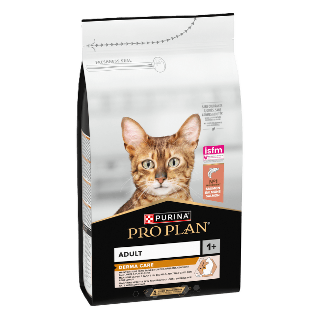 Bar­ība kaķiem – Pro Plan Derma Care, Salmon, 1,5 kg