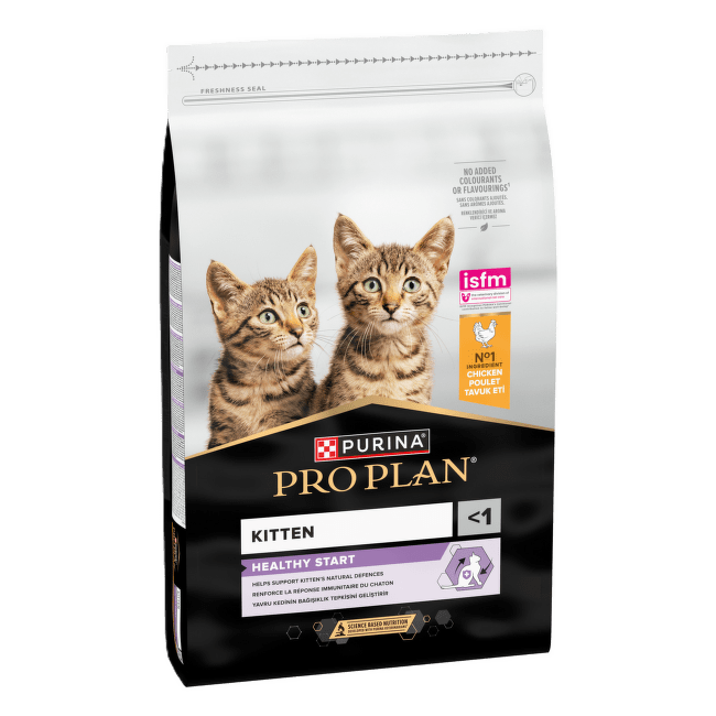 Barība kaķēniem – Pro Plan Healthy Start (Kitten), Chicken, 10 kg