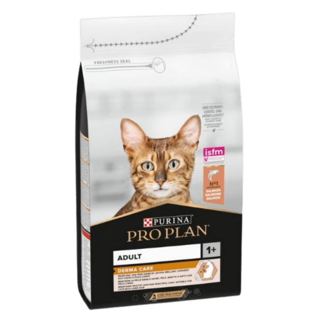 Корм для кошек – Pro Plan DERMA Care, Salmon, 10 кг