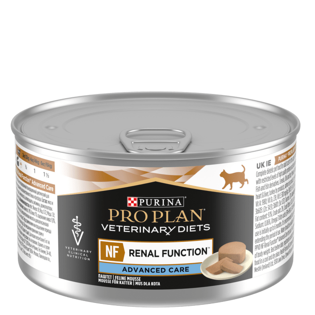 Ветеринарные консервы для кошек – Pro Plan Veterinary Diets NF AC Renal Function, 195 г