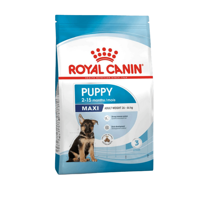 Корм для щенков – Royal Canin Maxi Puppy, 3 кг