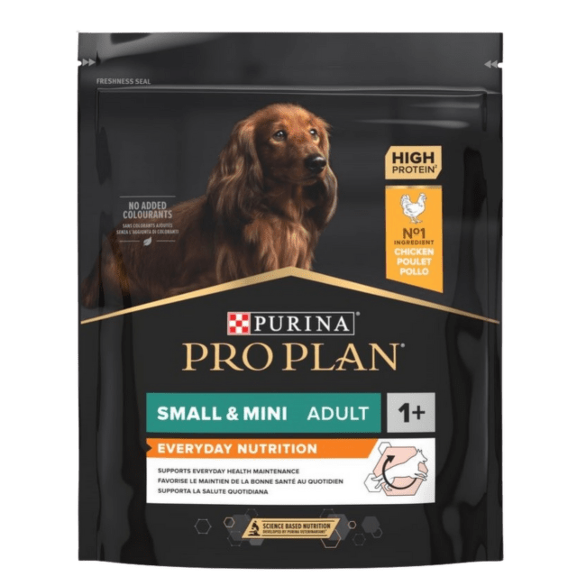 Barība suņiem – Pro Plan Small and Mini Adult Chicken, 700 g