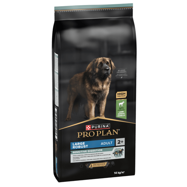 Корм для собак – Pro Plan Large Robust Digest Lamb, 14 кг