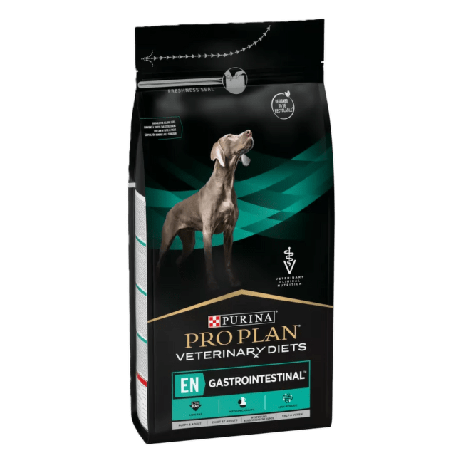 Veterinārā barība suņiem – Pro Plan Veterinary Diets EN Gastrointestinal, 1,5 kg