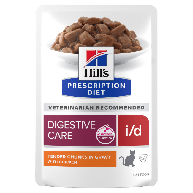 Ветеринарные консервы для кошек – Hill's i/d Cat, курица, 85 г