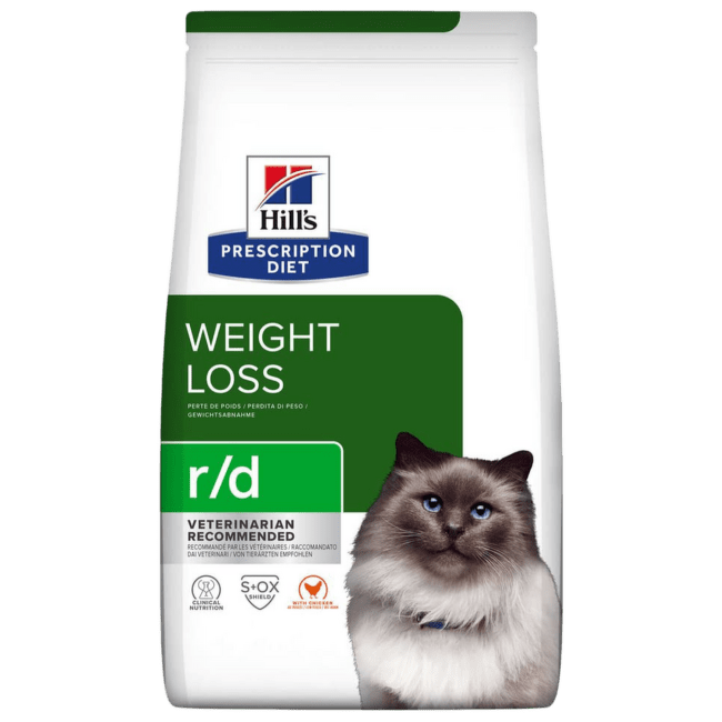 Ветеринарный корм для кошек – Hill's r/d, 3 кг