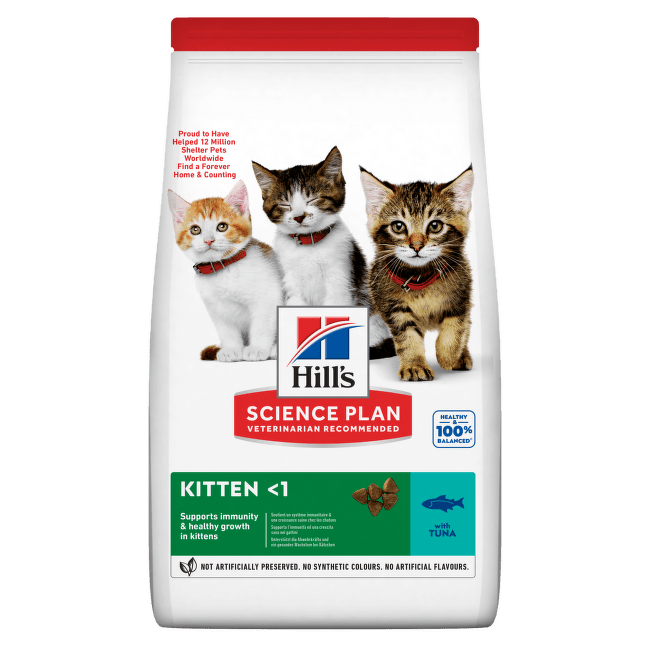 Корм для котят – Hill's Kitten, Tuna, 1,5 кг
