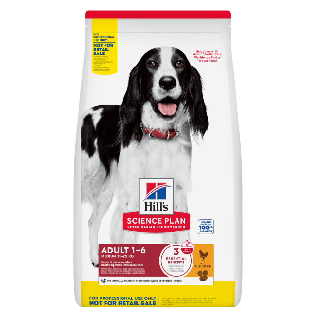 Корм для собак – Hill's Medium Adult, Chicken, 14 кг